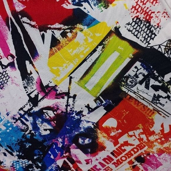 Rouge women's shirt Multicolor size 2x - Picture 8 of 9